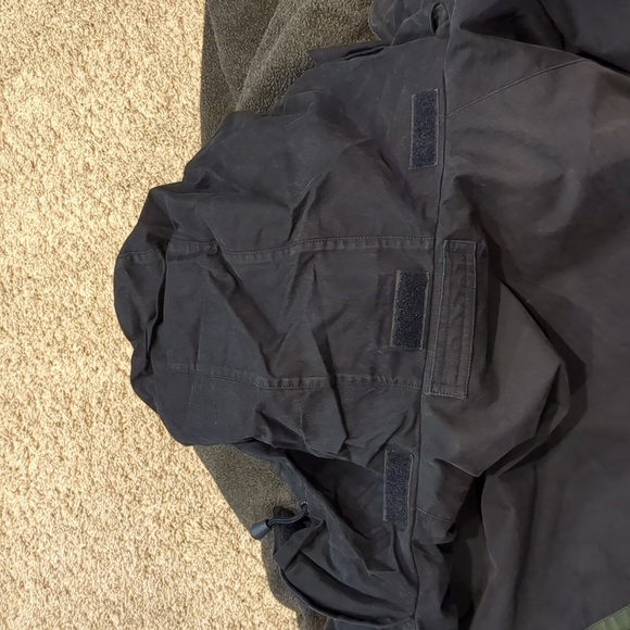 Nautica reversible rain coat / polar fleece - Picture 9 of 11